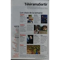 TELERAMA SORTIR N? 2884 du 20-04-2005 KOOL SHEN QUITTE LA SCENE RAP - PATISSERIE - PROFESSION - CHEZ CHEZ FAUCHON - DANSE - BRUNO BELTRAO - THEATRE - FAIRY QUEEN - CINEMA - DAMNATION - BELA TARR - THE TASTE OF TEA - OZU - MARC PERRONE - TOM HARRELL - LCD SOUNDSYSTEM - EXPOS - LA FRANCE ROMANE - PARADES - AU MUSEUM D'HISTOIRE NATURELL