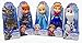 LLT Disney Princess 3 Poseable Frozen Collection Mini Toddler Dolls - Elsa, Anna, Kristoff, Sven and Olaf - Set of 5