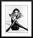 Brigitte Bardot Framed And Matted 8x10 B&W Photo (Leggy)
