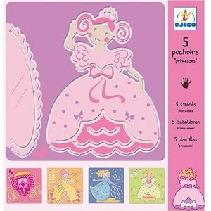 DJECO Stencil Set - Princesses