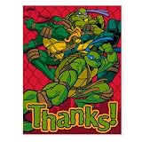 : Teenage Mutant Ninja Turtles Thank You Cards (8 count)