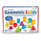 Learning Resources Viewthru Geometric Solids (14Colored)