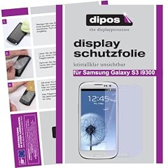 2x DIPOS Crystalclear Displayschutzfolie f�r Samsung Galaxy S3 i9300 MADE IN GERMANY