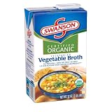 Swanson Organic Vegetable Broth, 32-Ounce Aseptic Box (Pack of 12)