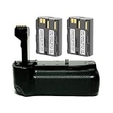 Opteka Battery Pack Grip for Canon EOS 20D Digital SLR Camera with 2 BP-511 Batteries (3400 mAh Total)