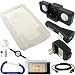 Premium Combo Pack: Crystal Clear Hard Case, Screen Protector / Guard, Usb 2in1 Sync / Charging Cable, Car Charger, Wall / Travel Charger, Earphones, Cube Foldable Speaker Dock, 3.5mm Retractable Auxiliary Stereo Cable, And Free Carabiner Key Chain For The Creative Zen X-fi2