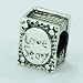 .925 Sterling Silver " Love Story Book " Charm Bead Compatible with Pandora Chamilia Troll Bracelet