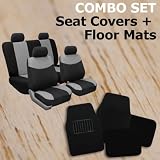 FH-FB056114 + C14403 Modern Flat Cloth Seat Covers + Carpet
