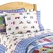 Olive Kids Trains, Planes, & Trucks Twin Sheet Set