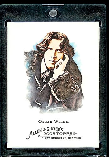 Cover image : 2008 Topps Allen and Ginter # 276 Oscar Wilde ( American Playwight & Poet ) MLB Baseball Card - Great Looking Collectible Baseball Card！