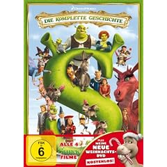 Shrek 1-4: Die komplette Shrekologie [5 DVDs]