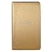 POST Pocket Address Book, Saffiano Gold