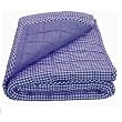 Tadpoles Classics Gingham Crib Coverlet, Navy