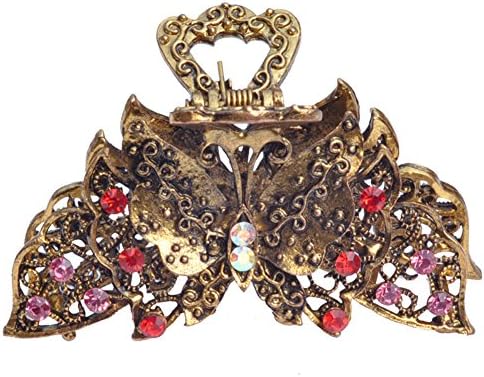 Dongshop(TM) Bowknot Hairpin Contracted Scratching High-end Dish Diamond Headdress Accessories