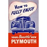 1941 PLYMOUTH Full Line Owners Manual User Guide by Plymouth
