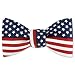 American Flag by Bowties Unlimited navy blue silk freestyle bowties Image
