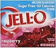 Jell-O Sugar-Free Gelatin Dessert, Raspberry, 0.30-Ounce (Pack of 6)
