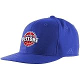 NBA adidas Detroit Pistons Royal Blue Basic Logo Fitted Hat (7 1/8)