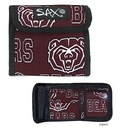 Missouri State Bears Wallet Missouri State University Velcro Style GIFT IDEA for Him Her Men Man Women Ladies Kids Boys Girls Students Runners Joggers