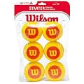 Wilson Kinder Tennisball Starter Foam, rot/gelb