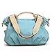 Eshow Women Canvas Shoulder Bag Hobo Handbags and Purse Cross-Body Bag Messenger Bag Travel mom bag for women