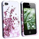 Snap-on Case for Apple iPhone 4, Spring Flowers