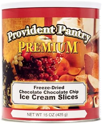 Freeze Dried Chocolate Chip Ice Cream Slices 16 Slices