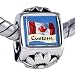 Pandora Style Bead Flag Canada Custom European Charm Bead Fits Pandora Bracelet