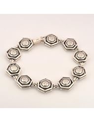 .925 Sterling Silver Oxidized Bracelet Bangle Designer Handmade Jewelry