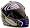 Youth Full Face Helmet Blue, Large