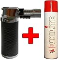 Chalumeau de cuisine. Briquet, lampe &agrave; souder - plus 300 ml gaz butane