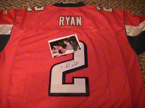 MATT RYAN SIGNED AUTOGRAPHED JERSEY ATLANTA FALCONS COA + PROOF PHOTO