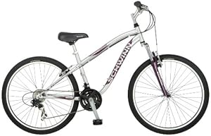 Schwinn Women's High Timber Mountain Bike, Silver, Small