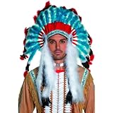 Western Authentic Indian Headress Adult