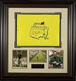 PHIL MICKELSON - 2004 MASTERS CHAMPION - SIGNED & FRAMED - MASTERS FLAG DISPLAY