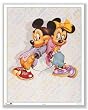 Mickey and Minnie: Cool by Walt Disney 18.75"x14.75" Art Print Poster