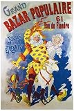 Bazar Populaire by Unknown. CANVAS ROLLED. 23.40 inches width by 35.04 inches height. Highest Quality Art Poster Print