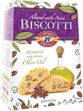 Coffaro's Baking Company  Almond with Anise Olive Oil Biscotti, 8-Ounce Boxes (Pack of 3)