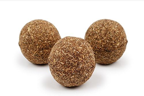 FastPet Pet Nature Cat Mint Ball Playing Chew Pet Toy 1 Piece Colors Random