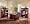 Bush Furniture Birmingham Executive Hutch for Credenza, Harvest Cherry