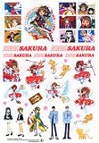 Cardcaptor Sakura Sticker Seal Sheet Cardcaptors by CLAMP