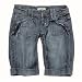 Neighborhood Jeansshorts Frauen, blue denim