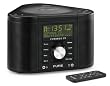 PURE Chronos CD Series II, DAB/FM/CD/MP3 Stereo Clock Radio - Black