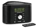 PURE Chronos CD Series II, DAB/FM/CD/MP3 Stereo Clock Radio - Black
