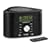 PURE Chronos CD Series II, DAB/FM/CD/MP3 Stereo Clock Radio - Black