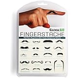 Fingerstache Temporary Tattoos (By GAMAGO)