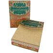 Laughter is the sun that drives Winter from the human face Gold Foil Embellished Notepad