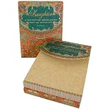Laughter is the sun that drives Winter from the human face Gold Foil Embellished Notepad