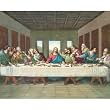 Carded 8"x10" Prints for Framing - The Last Supper - Linen Paper - 7 and 4 Color Process Printing