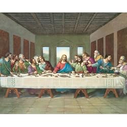 Carded 8"x10" Prints for Framing - The Last Supper - Linen Paper - 7 and 4 Color Process Printing
